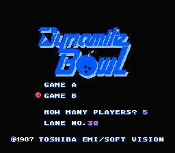 Dynamite Bowl screenshot 4 for Famicom